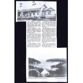 Mangonui Hospital : The Clansman at the Mangonui wharf