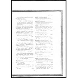 Photocopy from unknown directory with entries about Lawrence Donald's works