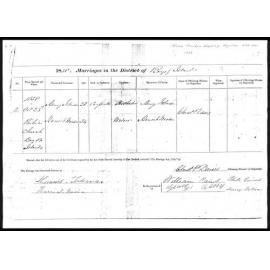 Births, Deaths and Marriage records of the Johnson family