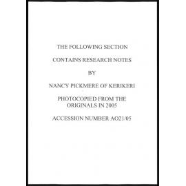 Biographical notes about Henry Edward Tautari Johnson and his family 