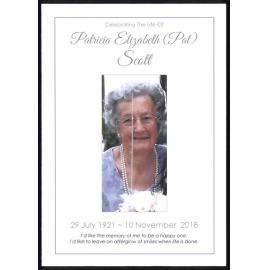 Patricia Elizabeth Scott