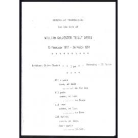 William Sylvester "Bill" Davis