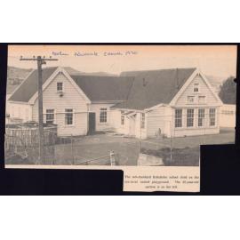 Photograph of the Kokukohu Old School in 1970