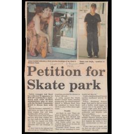 Petition for skate park
