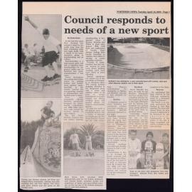 Council responds to needs of a new sport