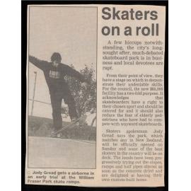 Skaters on a roll