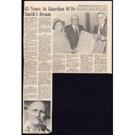 45 years as guardian of Dr Smith's Dream