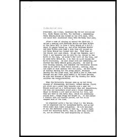 Formation and operation of the Peria Branch of the Women's Division, New Zealand Federated Farmers