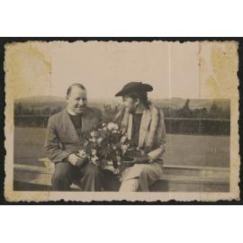Rev Melville Harcourt and Mrs Harcourt
