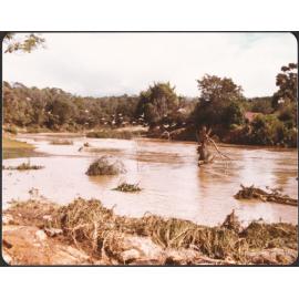 Waipapa Landing in flood