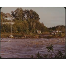 Waipapa Landing in flood