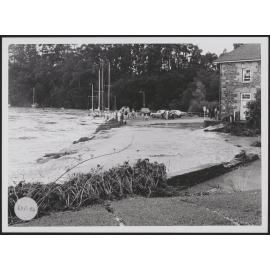 Stone Store basin in flood