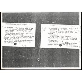 Catalogue record for The Resources of New Zealand