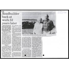 Roadbuilder back at work 52 years later