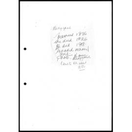 James and Elizabeth Bedggood