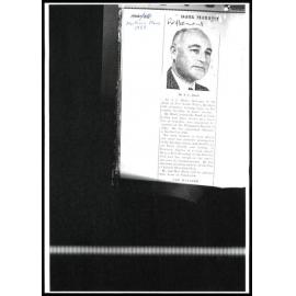 Bank Manager Retirement : Mr J.C. Black