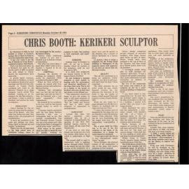 Chris Booth: Kerikeri sculptor