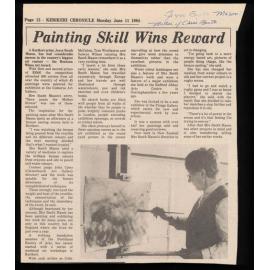 Painting skill wins reward
