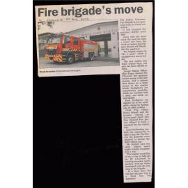 Fire Brigade's move