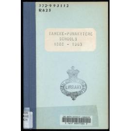 Taheke-Punakitere Schools 1888-1963 : 75th Jubilee programme