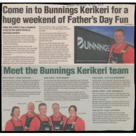 Come in to Bunnings Kerikeri for a huge weekend of Father's Day fun