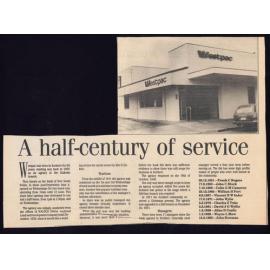 A half-century of service for Westpac bank in Kerikeri