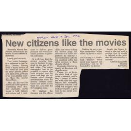 Carl and Elisabeth Seipel support the Cathay Cinema