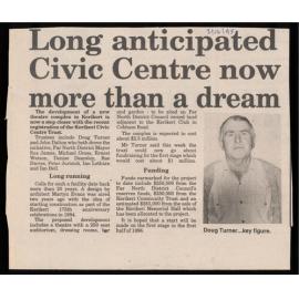 Long awaited civic centre now more than just a dream
