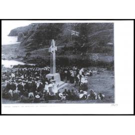 Marsden Cross dedication, 1907