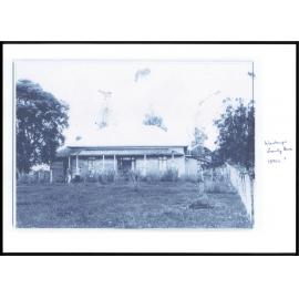 Waitangi Treaty house 1890s