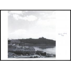 Opua wharf 1965