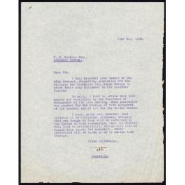 Letter from the Kerikeri Citrus Society to the Kerikeri Boy Scout and Girl Guide Troops