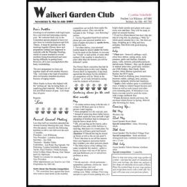 Waikeri Garden Club Newsletter 5
