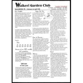 Waikeri Garden Club Newsletter 8