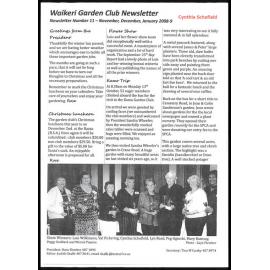 Waikeri Garden Club Newsletter 11