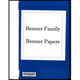Benner Family Papers