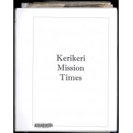Kerikeri Mission Times