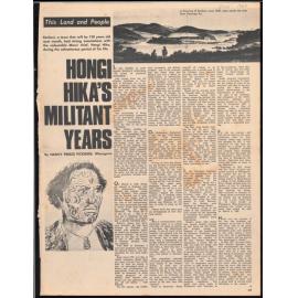 Hongi Hika's militant years