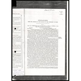 Despatches from the Governor of New Zealand to the Secretary of State, 1872