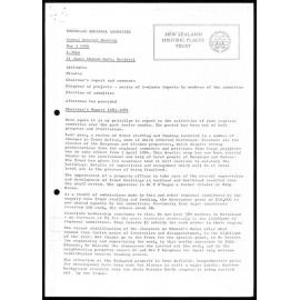 Minutes of the 1984 Annual General Meeting of the Northland Regional Committee of the Historic Places Trust 