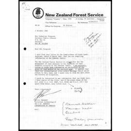 Request for information about the Edmonds Ruins