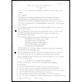 Notes on a meeting held on 18/09/1986
