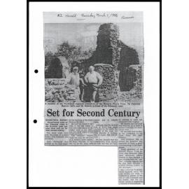 Set for second century