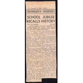 School jubilee recalls history
