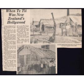 When Te Tii was New Zealand's Hollywood