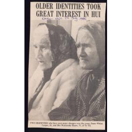 Older identities took great interest in hui