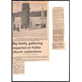 Big family gathering expected at Paihia church celebrations