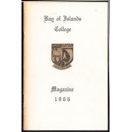Bay of Islands College Yearbook 1966