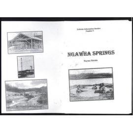 Kaikohe Information Booklet - Ngawha Springs 