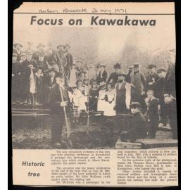 Tree planting ceremony Albert Street Kawakawa